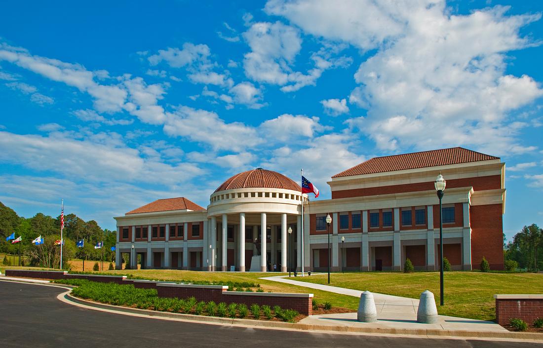 BH09_05_1072a.jpg - This is the new National Infantry Museum at Fort Benning, GA.  It is much larger than the old museum on post and also has an IMAX theater.